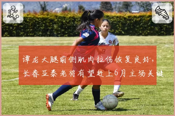 谭龙大腿前侧肌肉拉伤恢复良好，长春亚泰老将有望赶上6月主场关键战